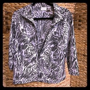 🤯🖤 Zenergy 3/4 sleeves, black and white jacket